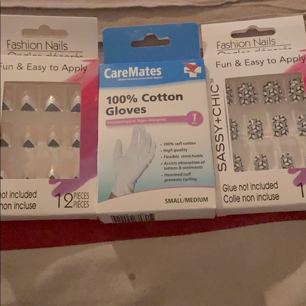 Nails and gloves